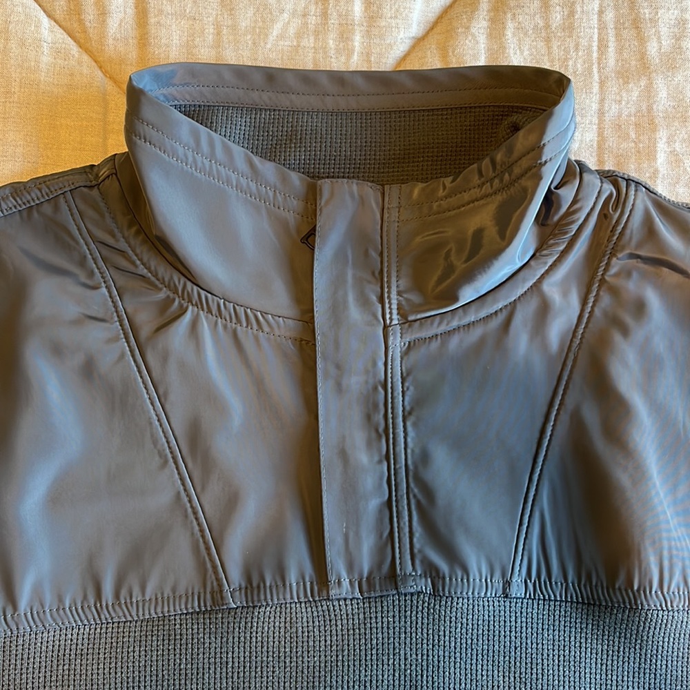 Banana Republic, gray, Quarter zip, XL